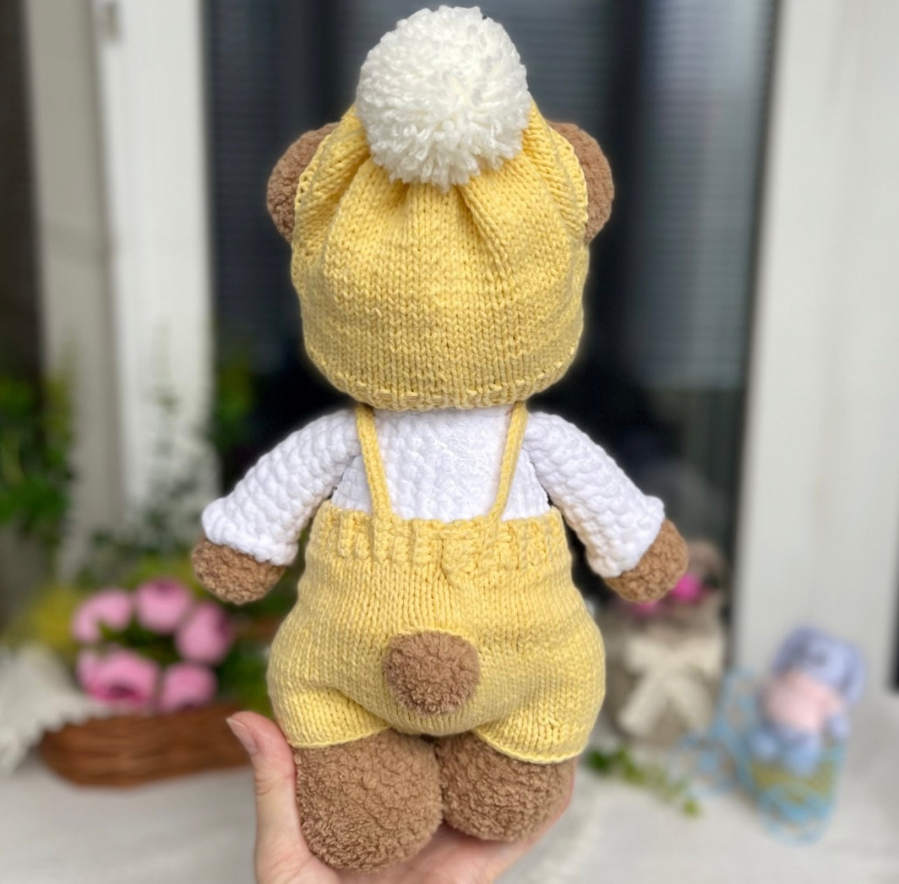 Handmade Crochet Teddy Toy