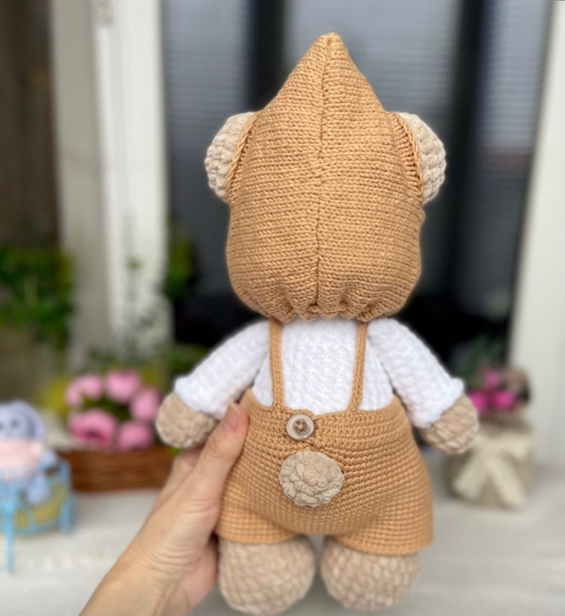 Handmade Crochet Teddy Toy