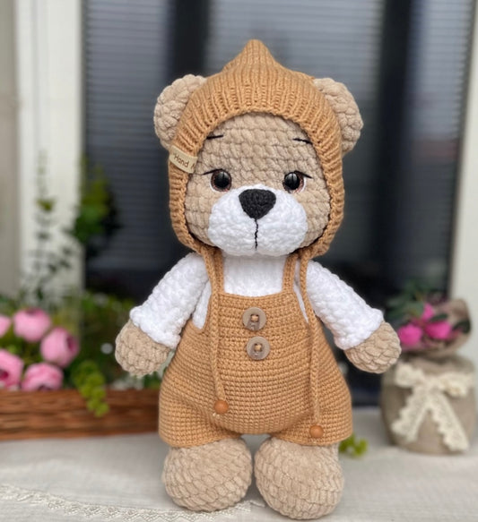 Handmade Crochet Teddy Toy