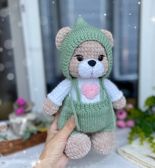 Handmade Crochet Teddy Toy