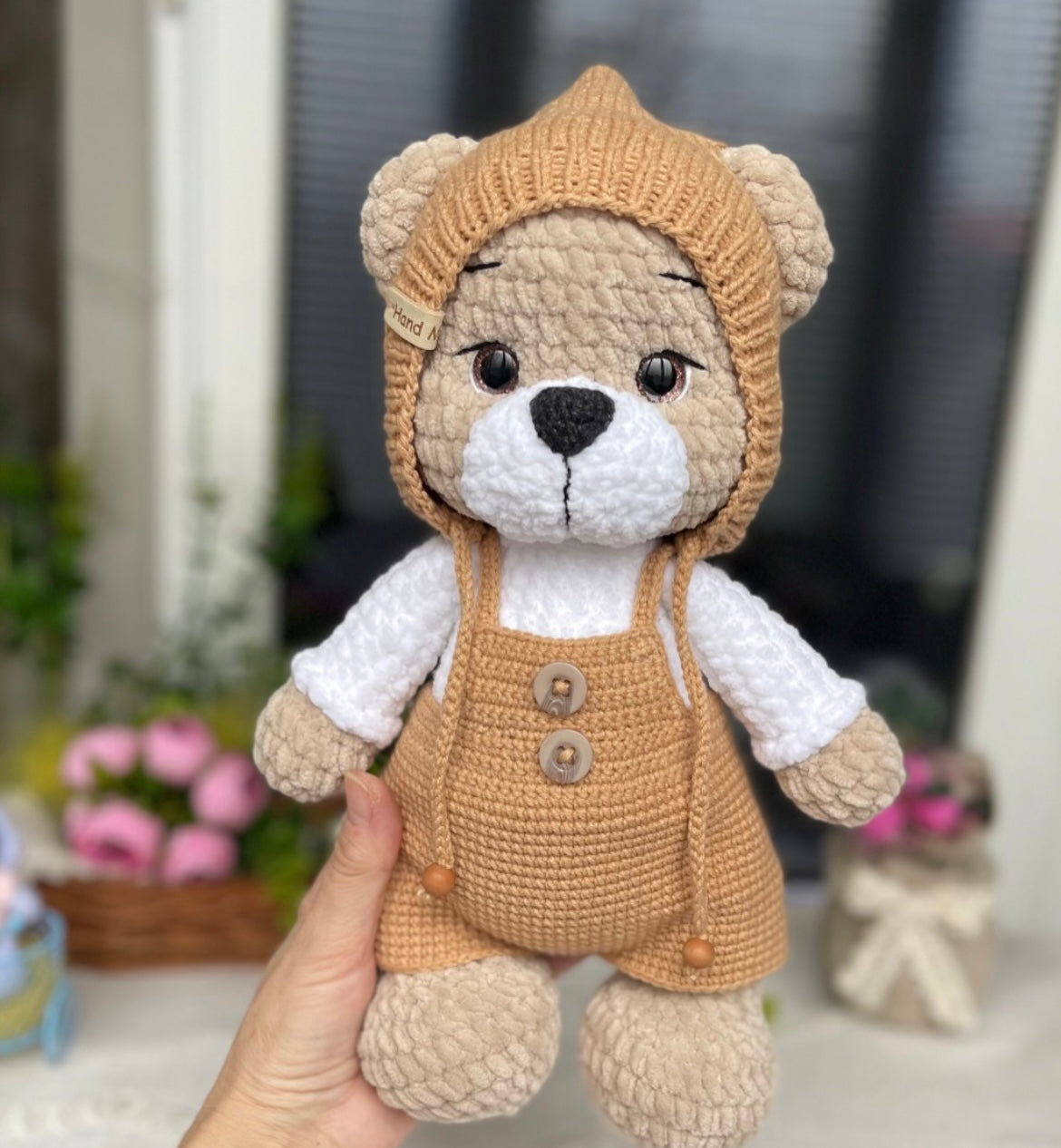 Handmade Crochet Teddy Toy