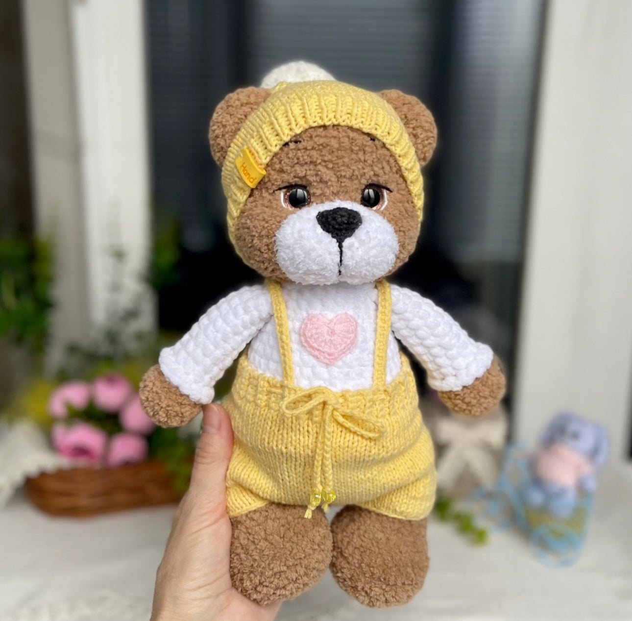 Handmade Crochet Teddy Toy